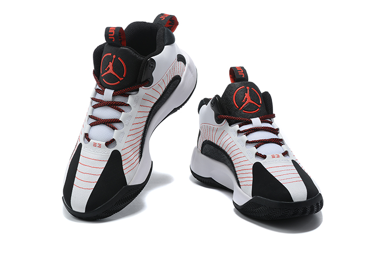 2021 Air Jordan Jumpman Black White Red Shoes